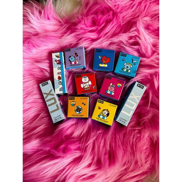 Colourpop x BT21 Super Shock Shadows + Lux Lip Oils (last ones!) - Picture 1 of 4